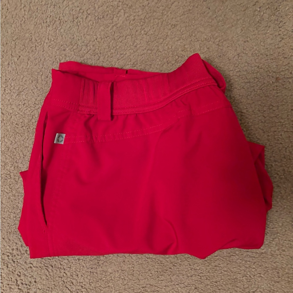 Cherokee Infinity Red Scrub Pants